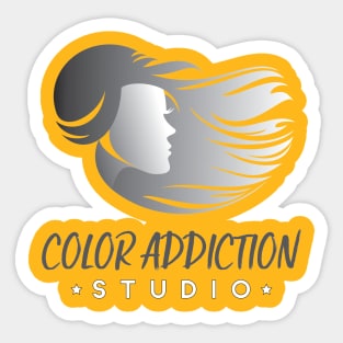 Color Addiction Studio Sticker
